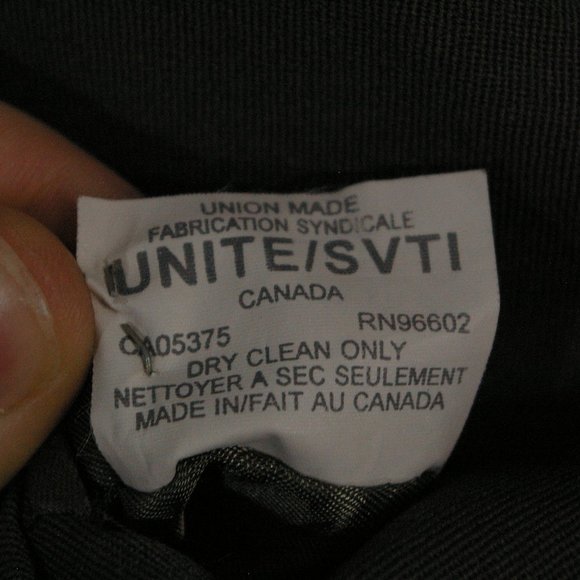 COPY - Vintage Gabardine Wool Blazer Jacket Mens 40S Two Button Green Gray Suit - Picture 11 of 11